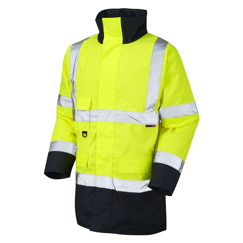 2-tone hi-vis traffic jacket | WISE Worksafe
